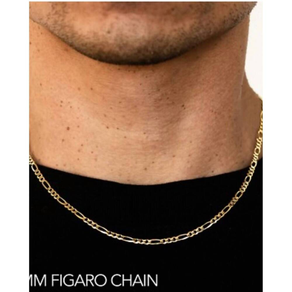 NEW ABLE figaro chain necklace - unisex in gold